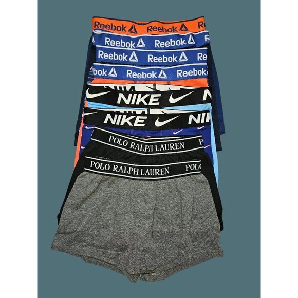 Lot of 8 Underwear/Boxers Boys Size Medium 8-10 - Picture 1 of 8